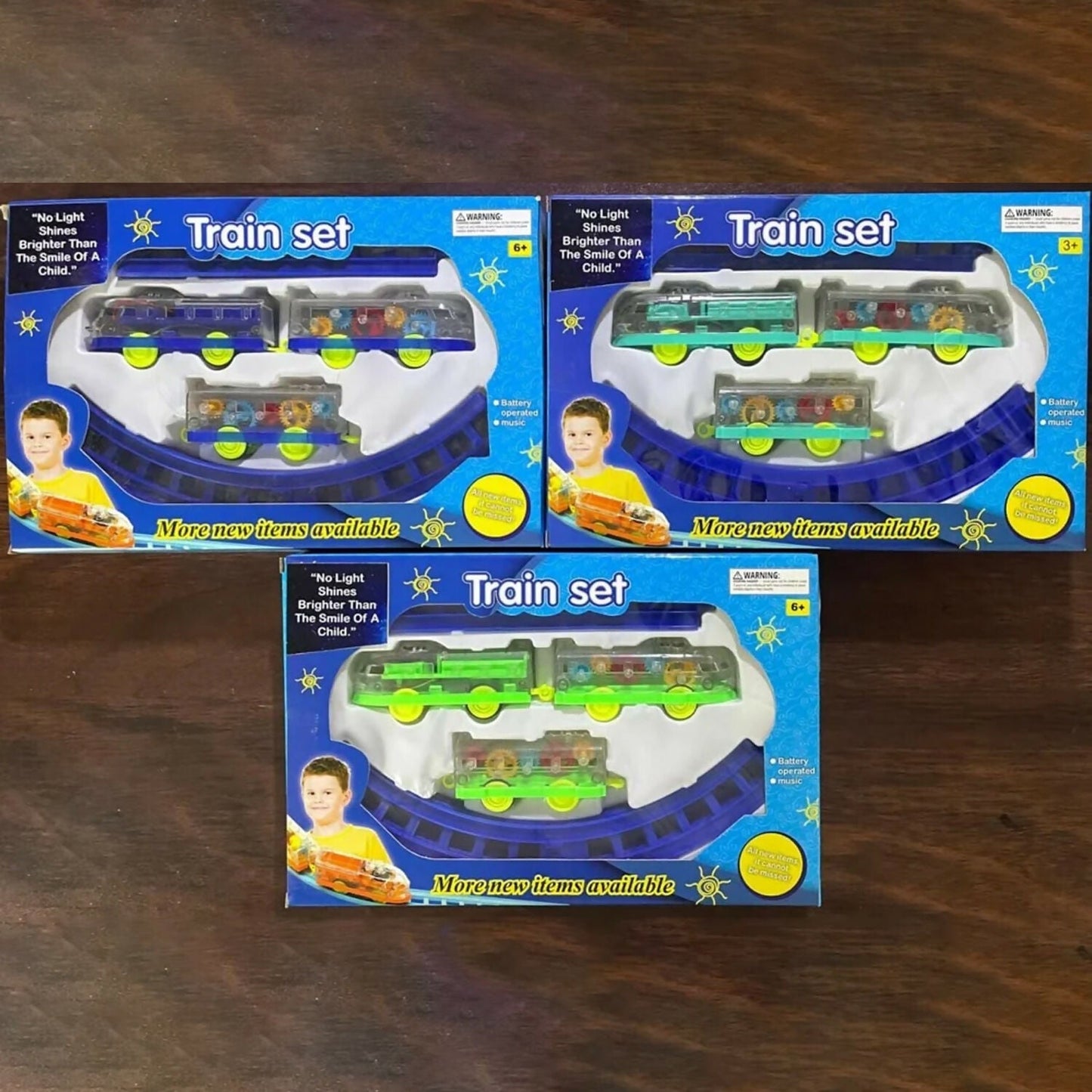 Gear Train Sound & Light – Engaging Kids Electric Train Set - Detail 11