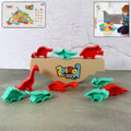 ALVENZA Dino Tumble Tower – Engaging Dinosaur Balancing Game for Kids