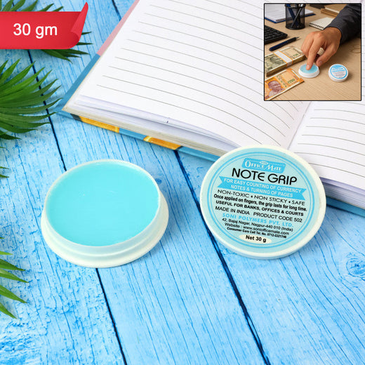 ALVENZA Note Grip 30g Gel – Non-Sticky Solution for Easy Note Counting