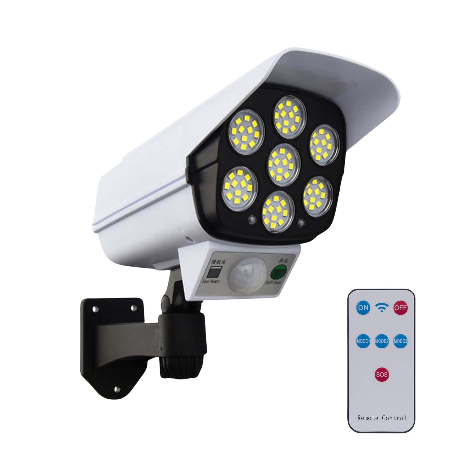 ALVENZA Solar Security Camera Light – Dummy Motion Sensor for Outdoor Safety | AutoSafeo