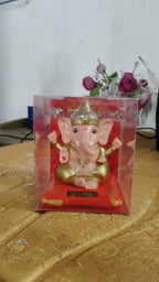 ALVENZA Solar-Powered Dancing Ganesha Idol – Eco-Friendly Spiritual Décor