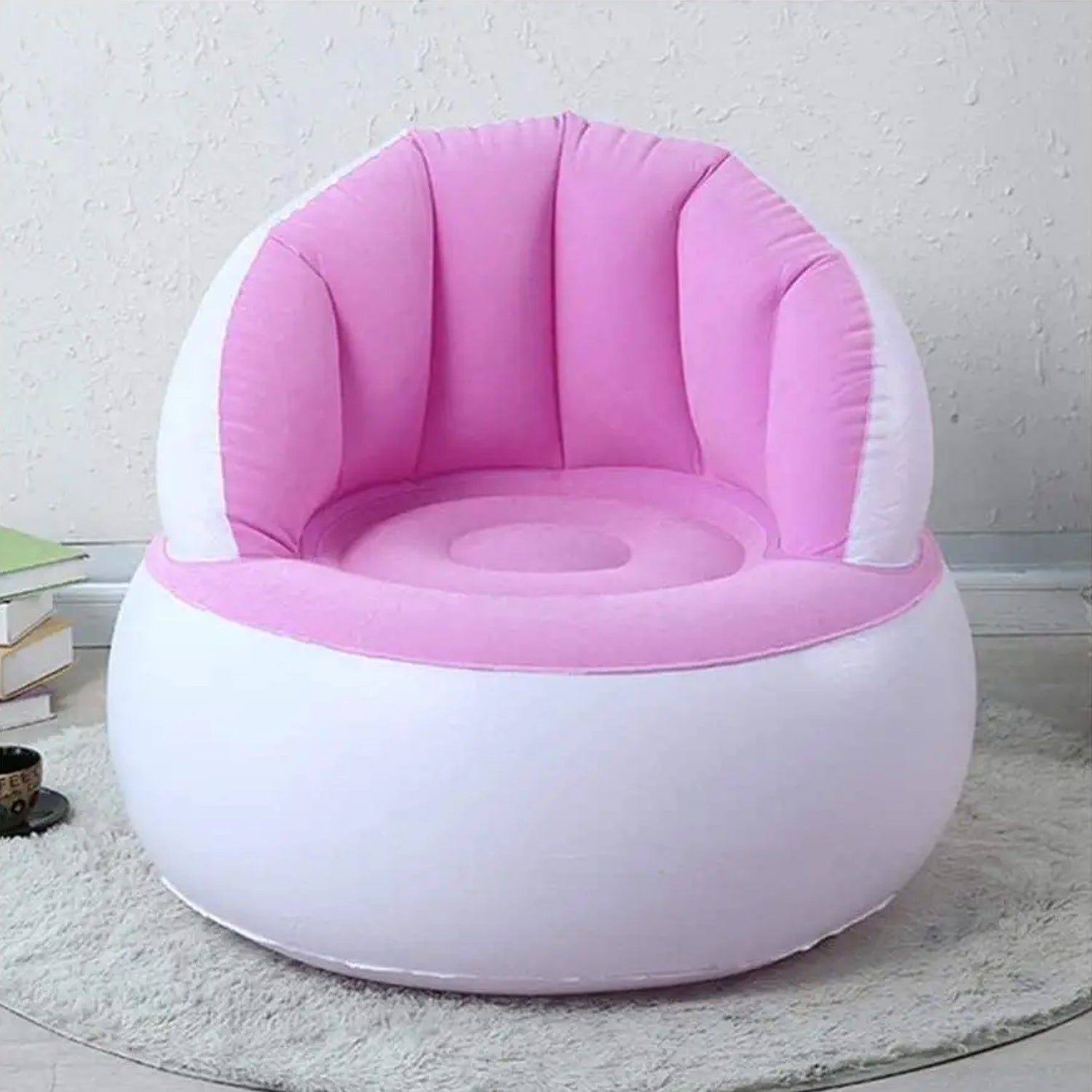 Kids Inflatable Sofa Chair With Foot Pump & Backrest | Play & Move