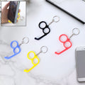 ALVENZA Dual-Finger Mobile Stand Keyring – Lightweight 2-in-1 Phone Holder