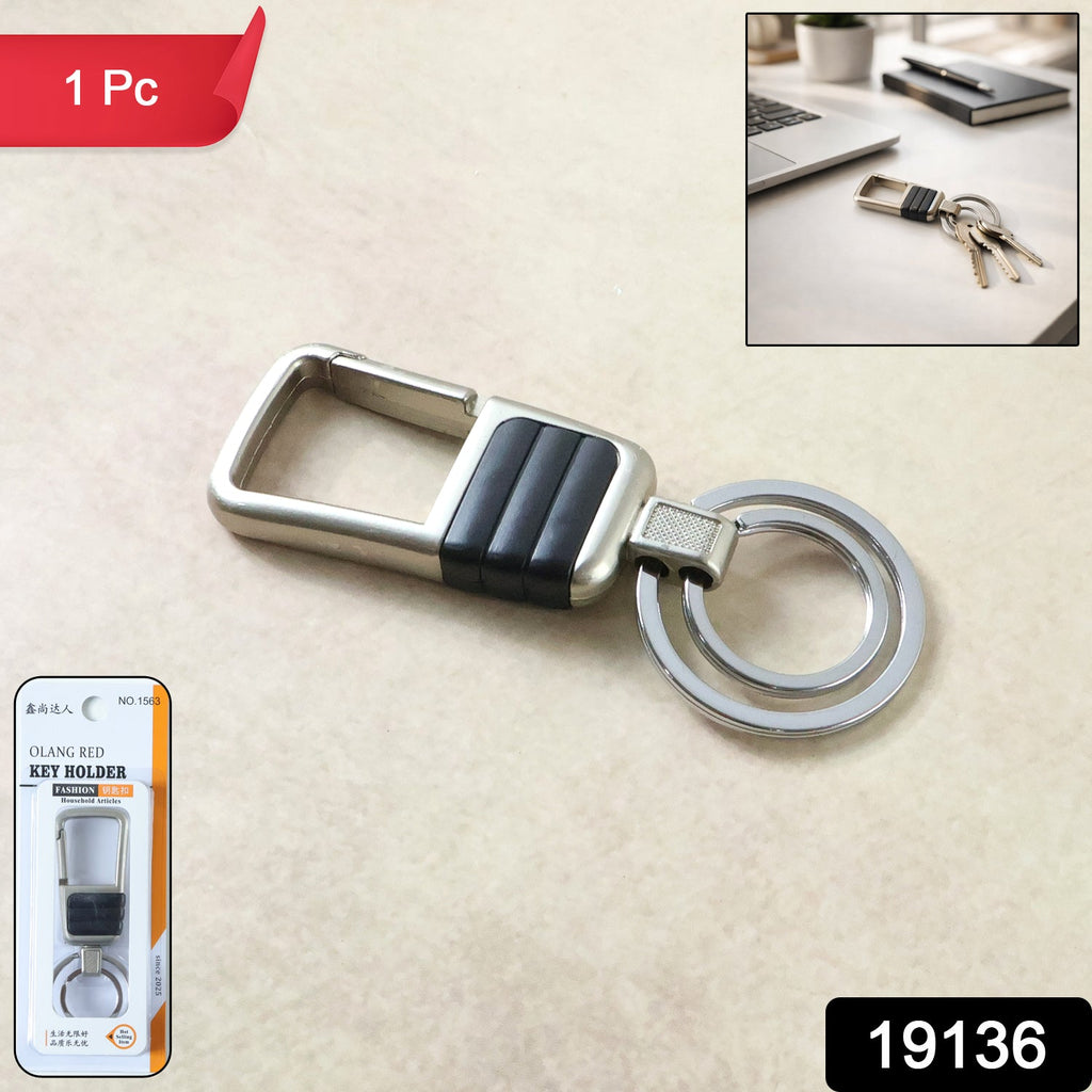 ALVENZA Heavy Duty Metal Keychain – Durable & Stylish for Everyday Use