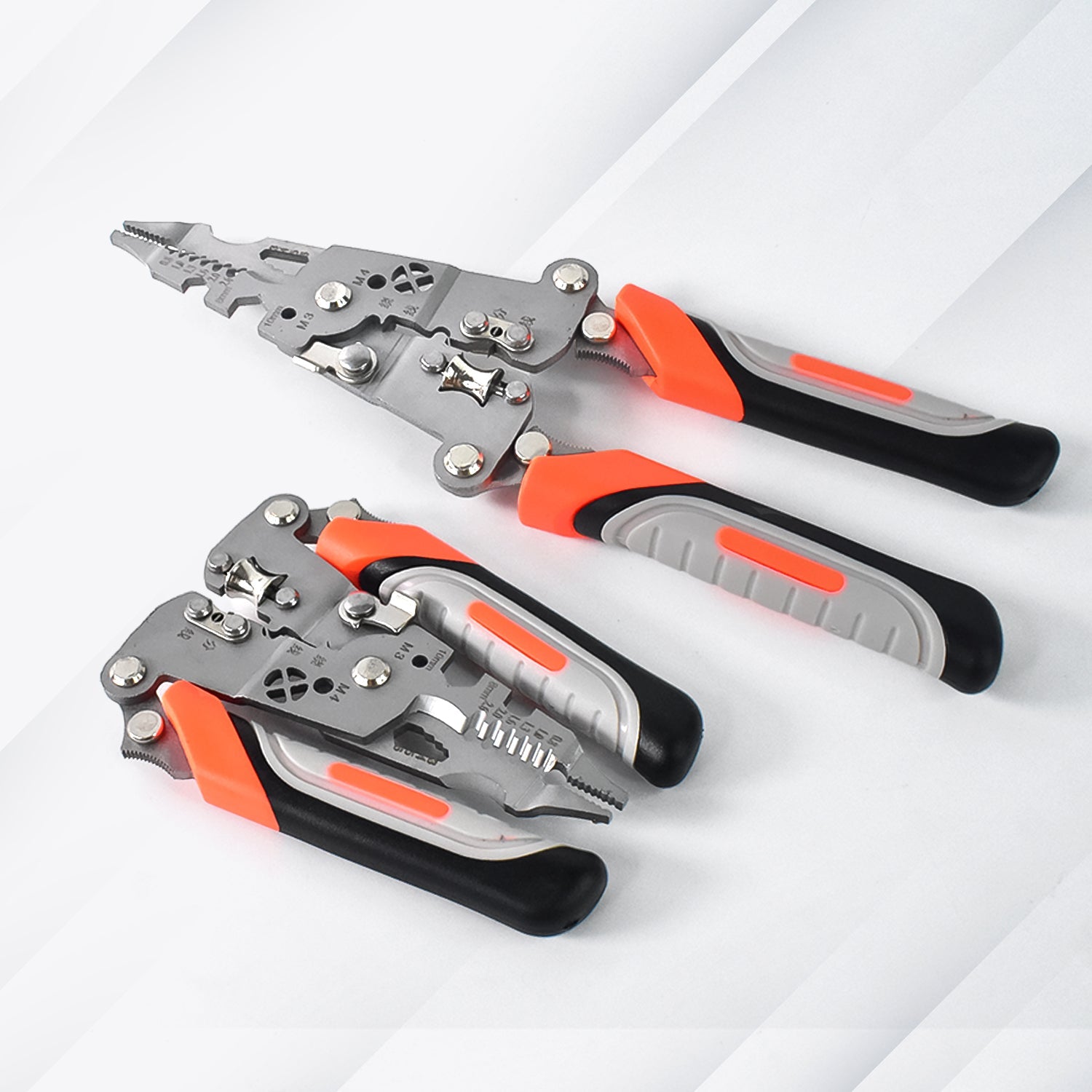 ALVENZA Wire Stripper Pliers 8-in-1 – Ergonomic Soft Grip Multi-Tool