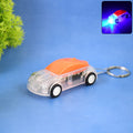 ALVENZA Mini Car LED Keychain Light – Bright Flashing Headlights Toy