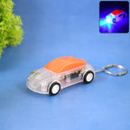 ALVENZA Mini Car LED Keychain Light – Bright Flashing Headlights Toy