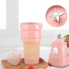 ALVENZA Portable Electric Juicer – 6 Blades 500ml Blender | Chef’s Embrace