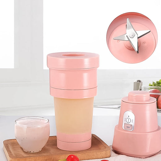 ALVENZA Portable Electric Juicer – 6 Blades 500ml Blender | Chef’s Embrace