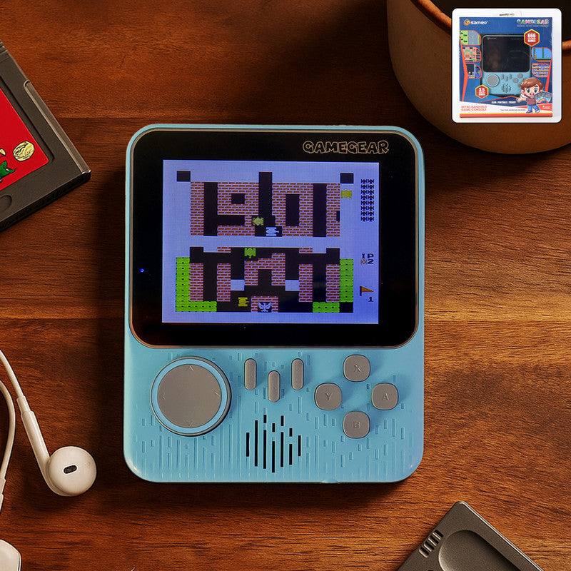 ALVENZA Retro Handheld Game Console – 568 Classic Games & Rechargeable Battery