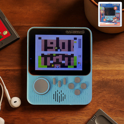 ALVENZA Retro Handheld Game Console – 568 Classic Games & Rechargeable Battery