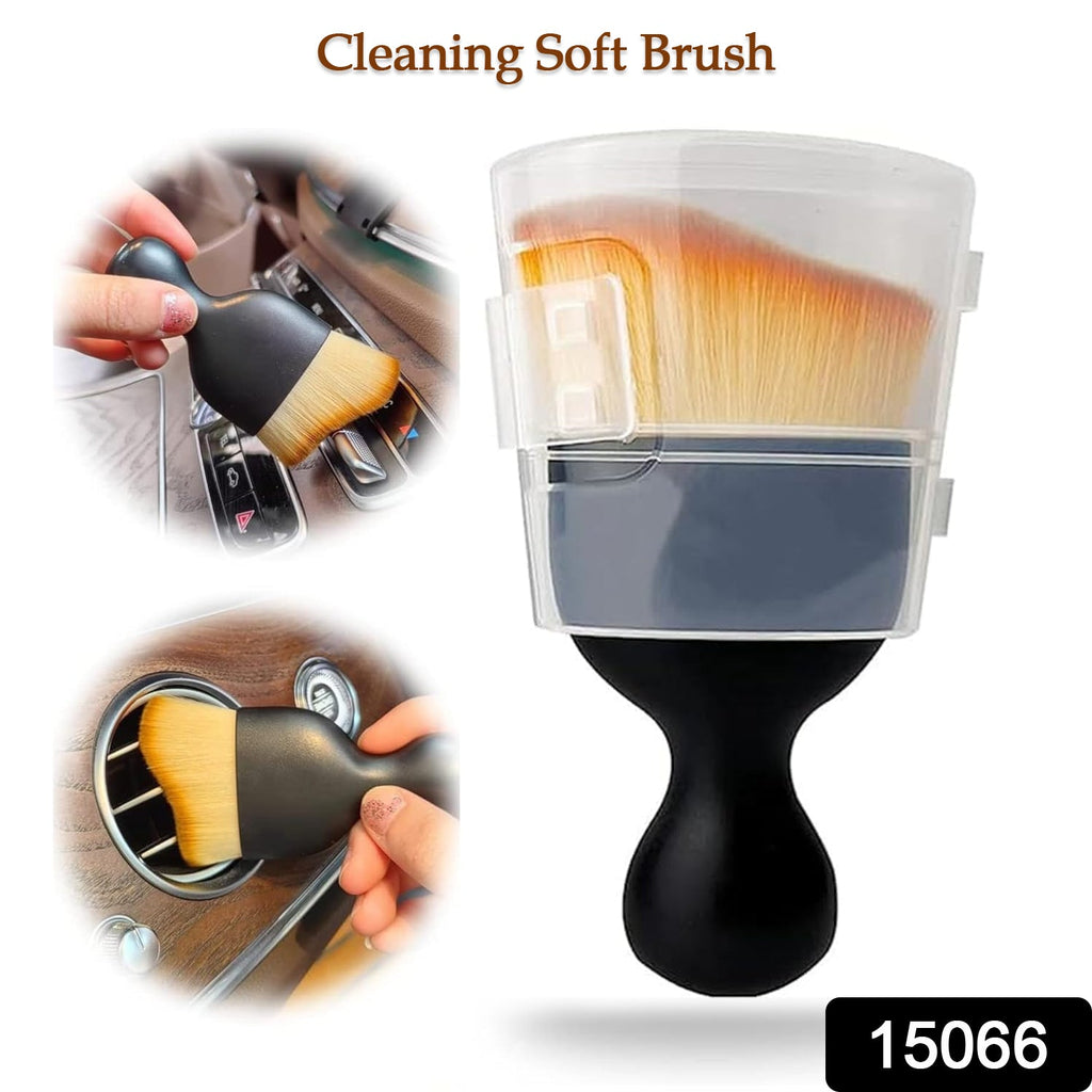 ALVENZA Mini Soft Car Interior Cleaning Brush – Gentle & Effective Dust Removal