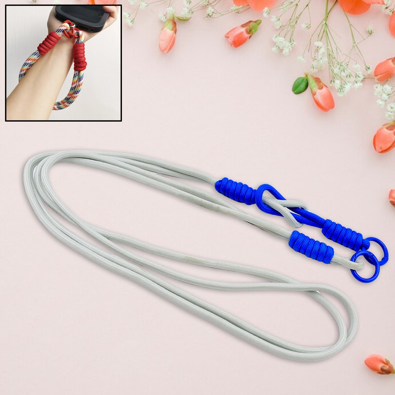 Universal Phone Lanyard Cross-body & Hands-free | Mobilon - Side View