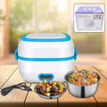 Electric Lunch Box 3-in-1 Stainless Steel Food Heater | Lunchie Bunchie