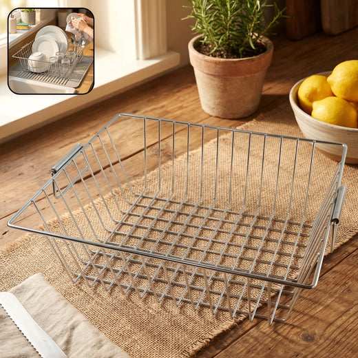 ALVENZA Stainless Steel Kitchen Sink Basket – Multi-Functional & Durable
