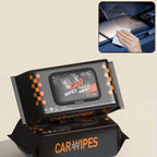 ALVENZA Car Cleaning Wipes – Dashboard & Interior Polish (80 Pcs) | Velvet Wheels