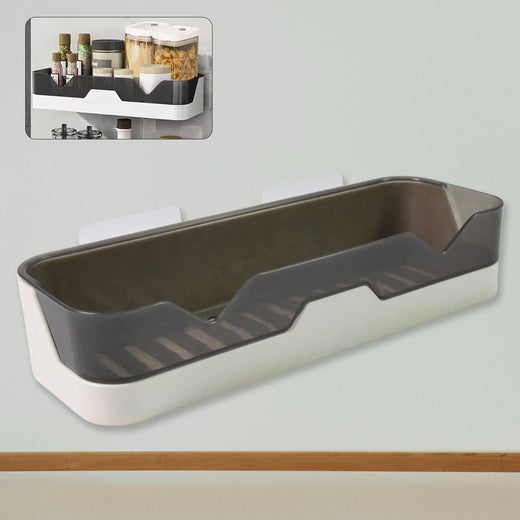 Adhesive Shower Caddy – Rustproof Plastic Organizer | FreshAura