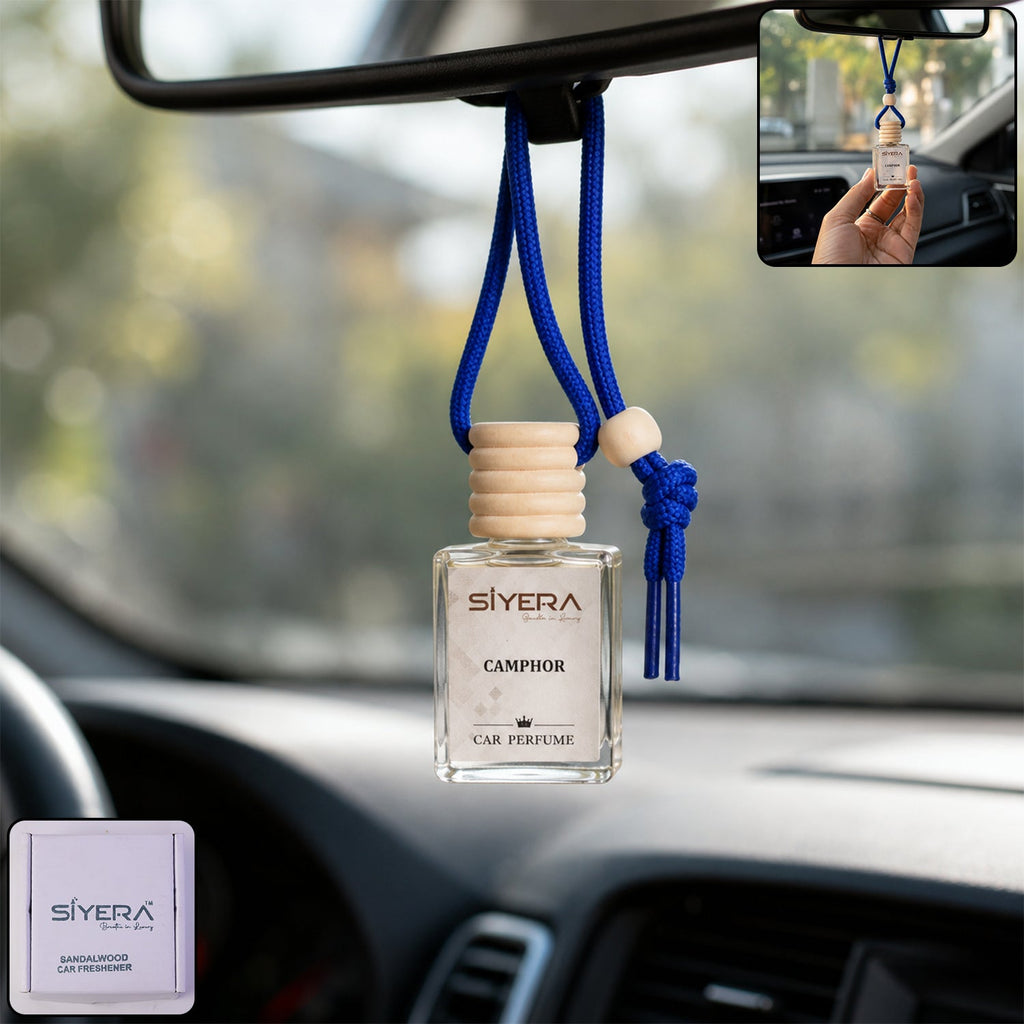 ALVENZA Camphor Car Perfume – Long Lasting Refreshing Fragrance