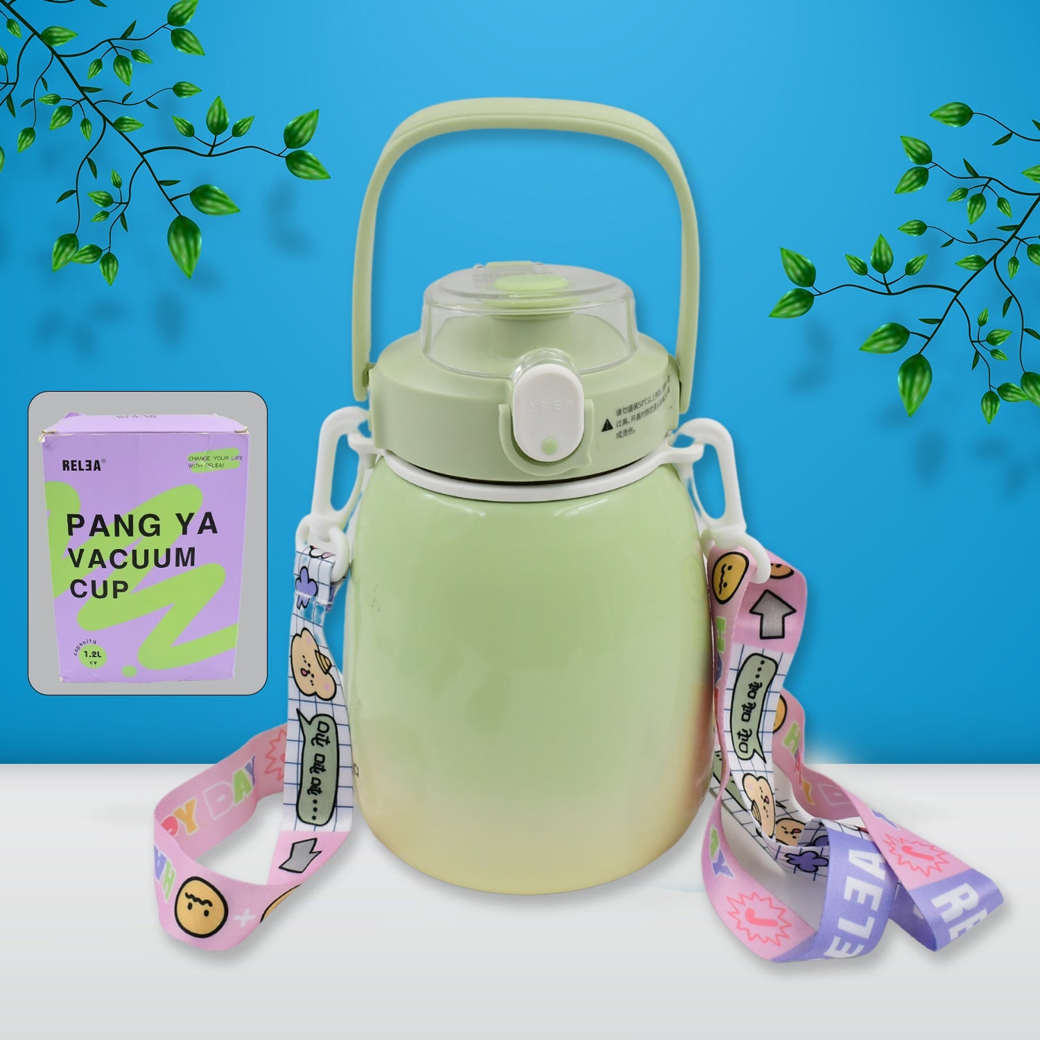 ALVENZA Insulated Stainless Steel Mug 1200ml – Hot & Cold | Own Hydrate
