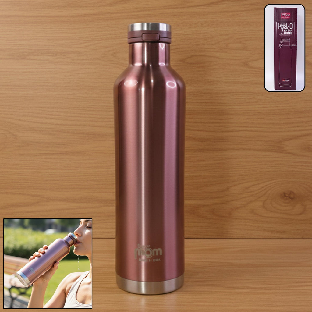 ALVENZA Insulated Stainless Steel Water Bottle – 1000ML Durable Hydro Flask