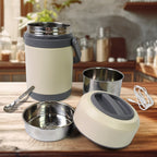 ALVENZA Electric Heated Lunch Box – 2L Stainless Steel | Lunchie Bunchie