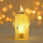 Diwali LED Candle Crystal Glitter Light for Home Decor | Styleva