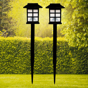 Solar Garden Lights – Waterproof Outdoor Landscape (2-Pack)
