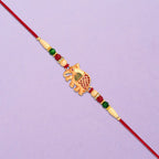 ALVENZA Elephant Rakhi – Handcrafted Traditional Design for Raksha Bandhan