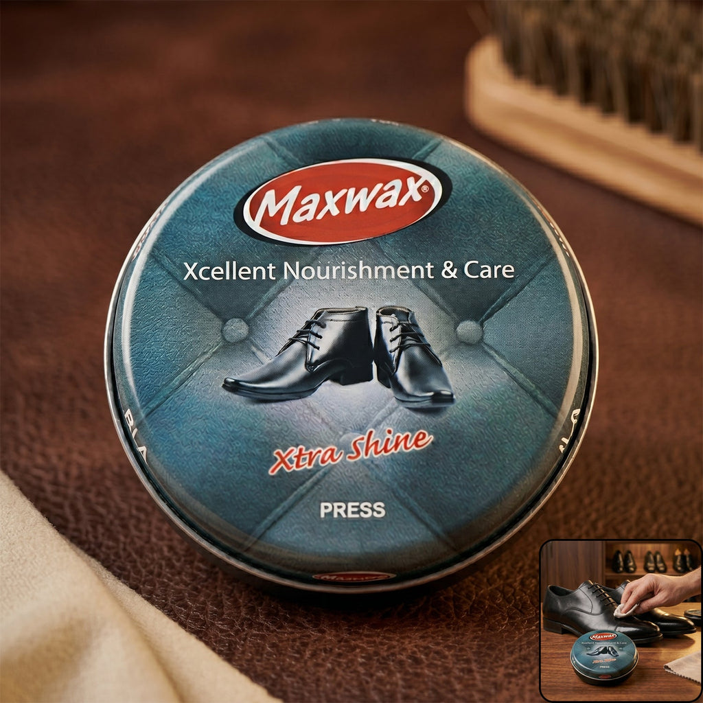 Black Shoe Polish Cream Long-lasting Shine & Easy Application