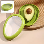 Green Oval Vegetable Container Keeps Produce Fresh & Organized