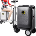 Electric Scooter Suitcase Rideable Smart Luggage with Removable Battery | - Front View