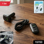 ALVENZA RGB Car USB Charger – Multi-port Fast Charging with LED Light