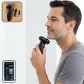 Rechargeable Electric Rotary Shaver – Precise 3D Floating Head