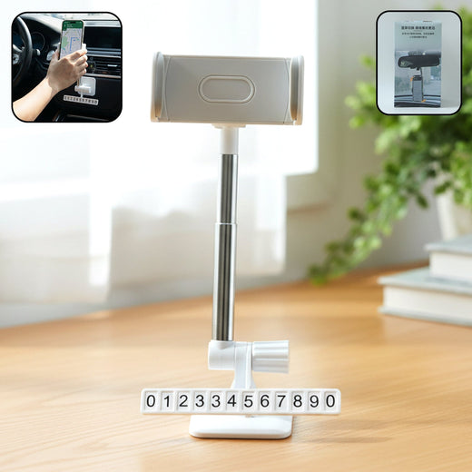 Car Dashboard Mobile Phone Holder – Adjustable 360° Rotatable Mount