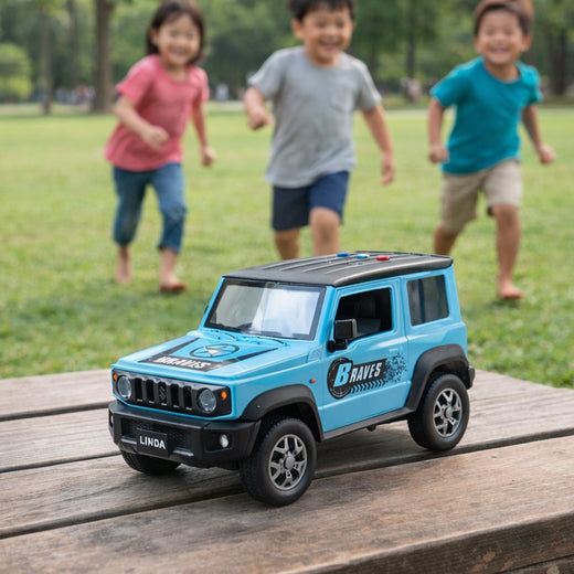ALVENZA Kids Off-Road Toy Car – Rugged & Lighted Adventure Vehicle