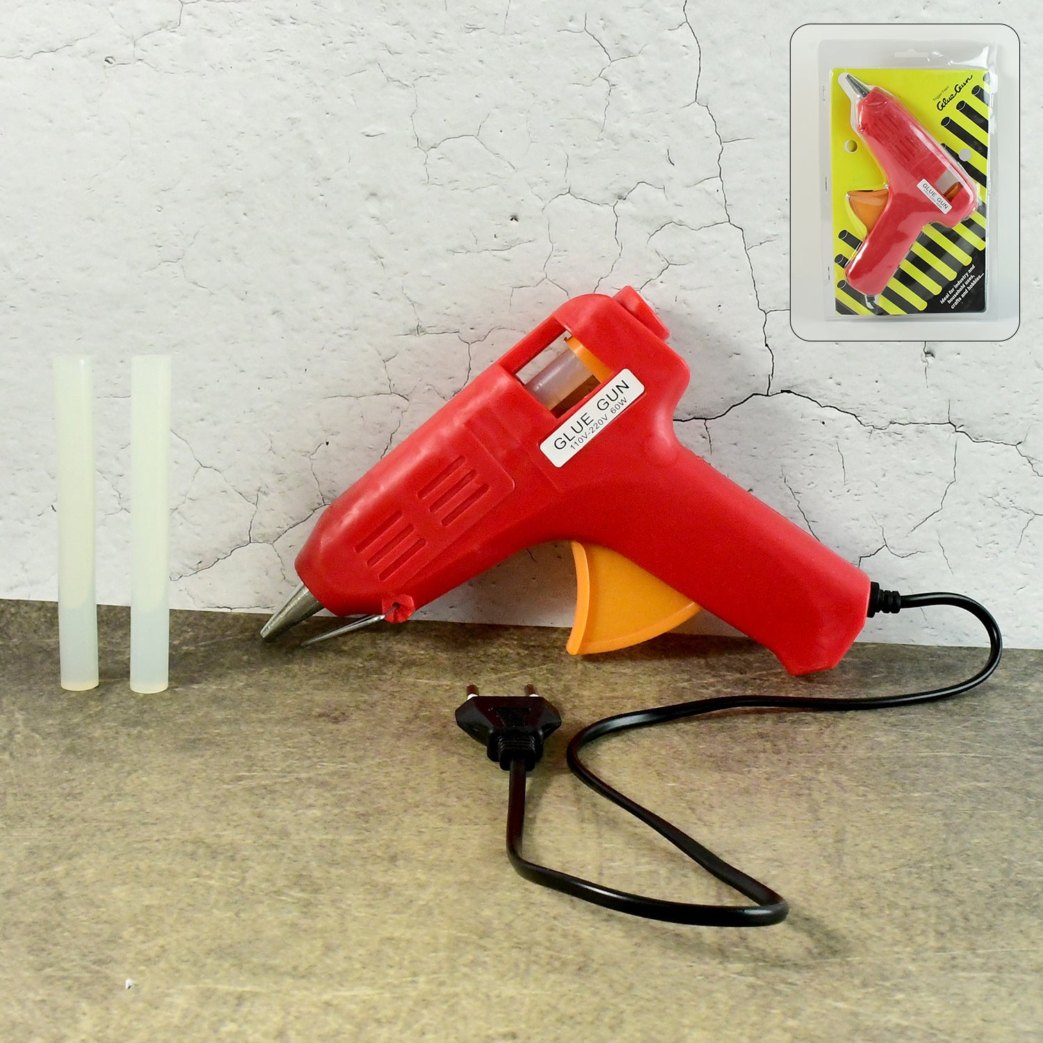 ALVENZA Hot Melt Glue Gun 60W – Professional Craft & Repair Tool | Craftily