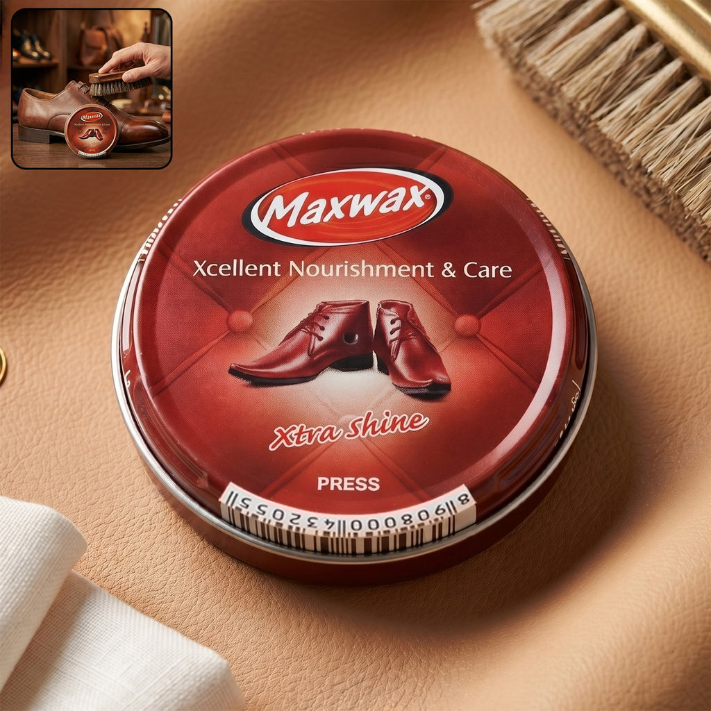Brown Shoe Polish Cream Instant Shine & Nourishment for Leather