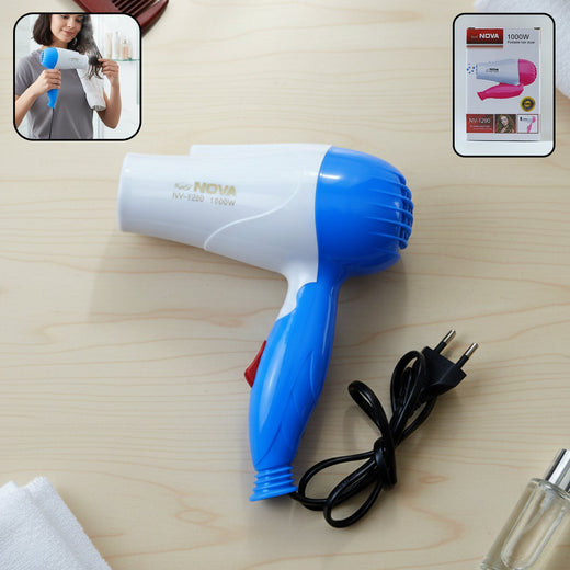Foldable Hair Dryer – Compact & Travel-Friendly for Quick Drying