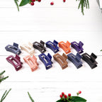 Matte Rectangle Hair Claw Clip – Strong Hold & Assorted Colors Pack