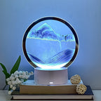ALVENZA Moving Sand Art Picture – 5 Color Light Changing Decor | Craftily