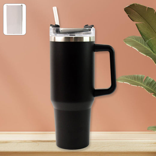 ALVENZA Extra Large Insulated Travel Mug – 1200ML Spill-Resistant Tumbler