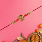 ALVENZA Lord Krishna Rakhi – Spiritual Protection for Brother