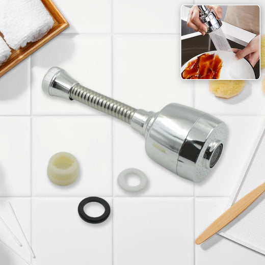 Water-Saving Faucet Sprayer – 360∞ Rotating Extension | Mist & Relax