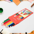 Colored Pencils Set 12 Vibrant Shades for Art | Craftily