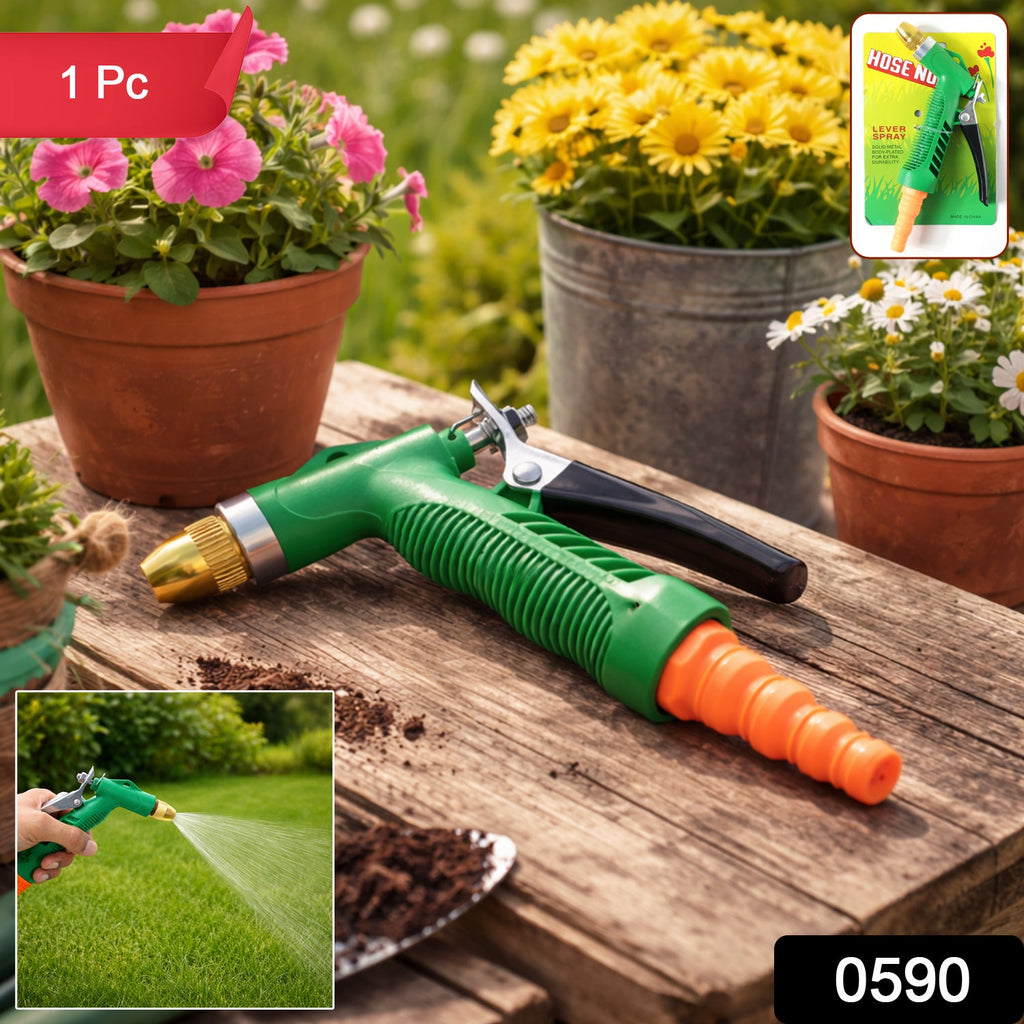 ALVENZA Water Spray Gun – Durable Lever Nozzle for Garden & Car | Grow Garden Tools