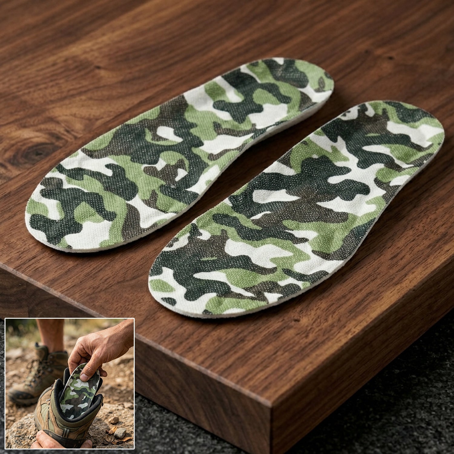 Flexible Shock Absorbing Shoe Insoles Comfort Fit & Support