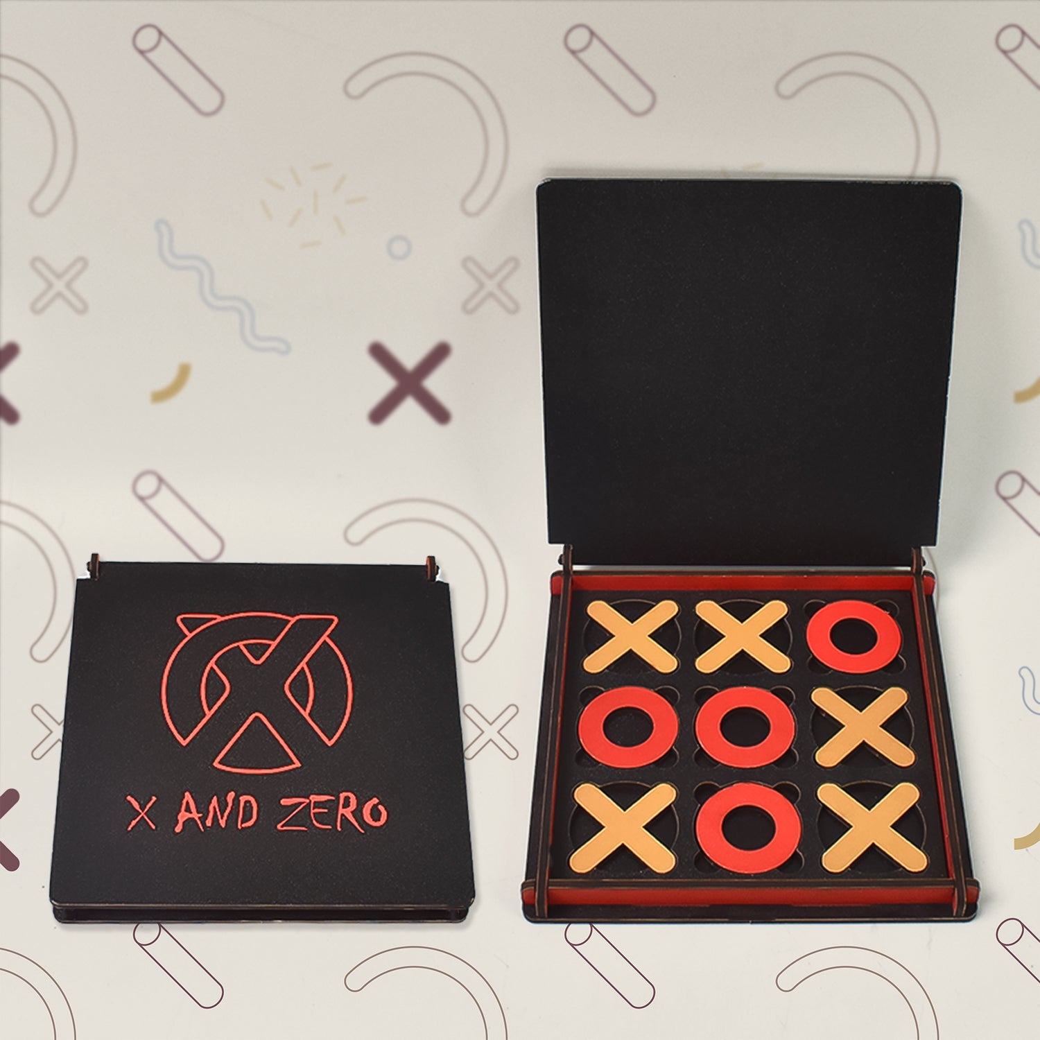 Tic Tac Toe Wooden Game Brain-Boosting Fun for All Ages | Boardoria