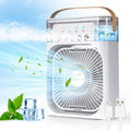 Portable Air Cooler Fan Personal Cooling with 7-Color Light