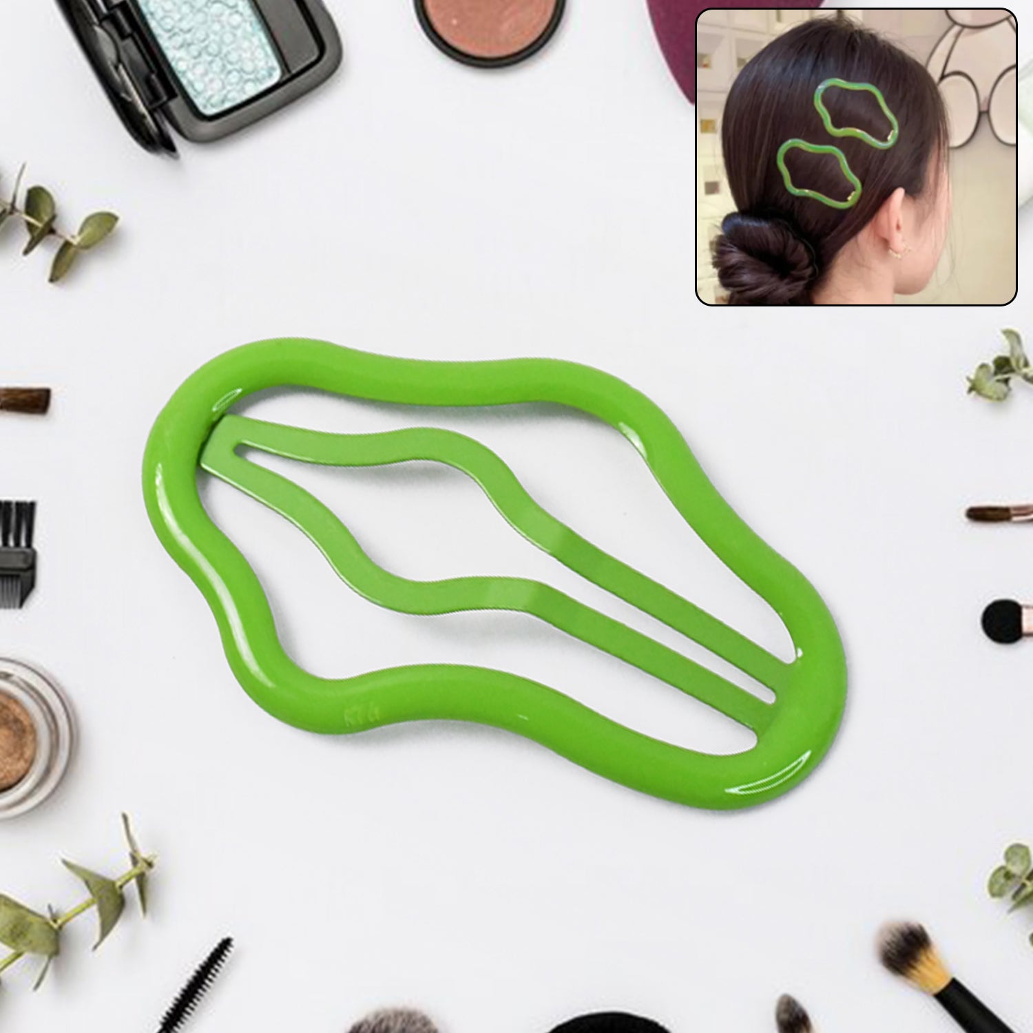 Multicolor Hair Clips Vibrant Metal Hairpins for Daily Style