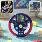 ALVENZA Musical Steering Wheel Toy – Interactive Sound & Light for Toddlers